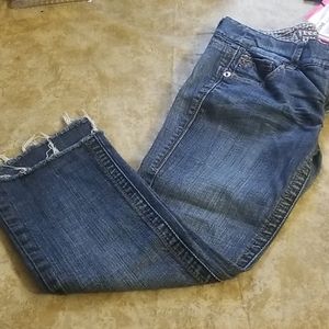 Freestyle denim capri pant jeans